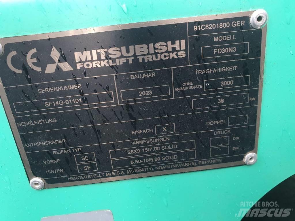 Mitsubishi FD 30 N Dizel forkliftler