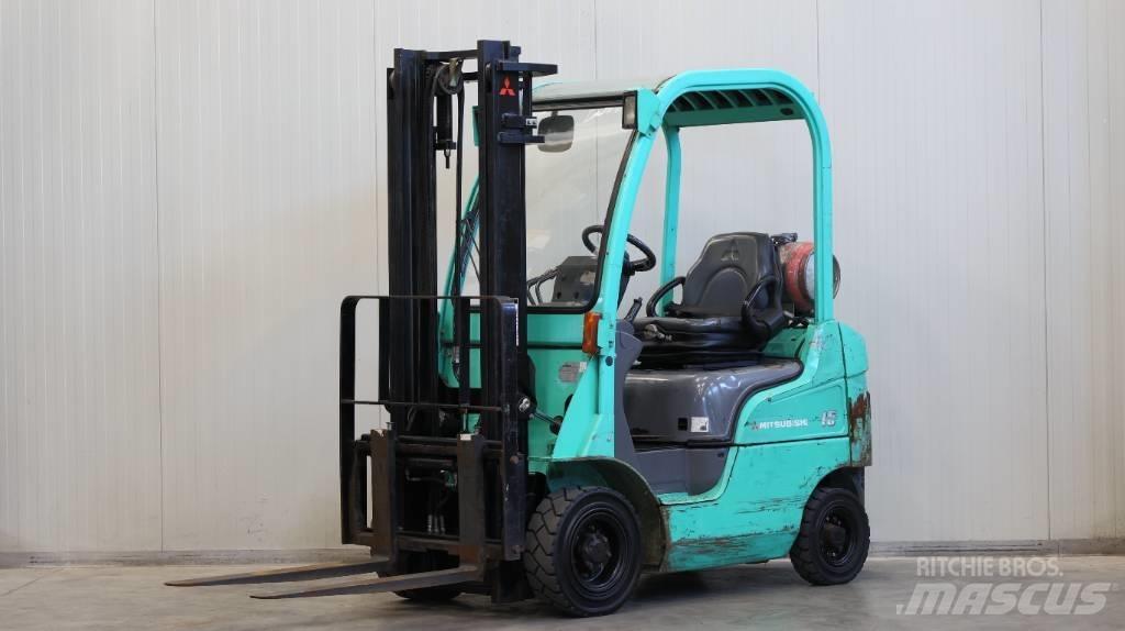 Mitsubishi FG 15 N LPG'li forkliftler