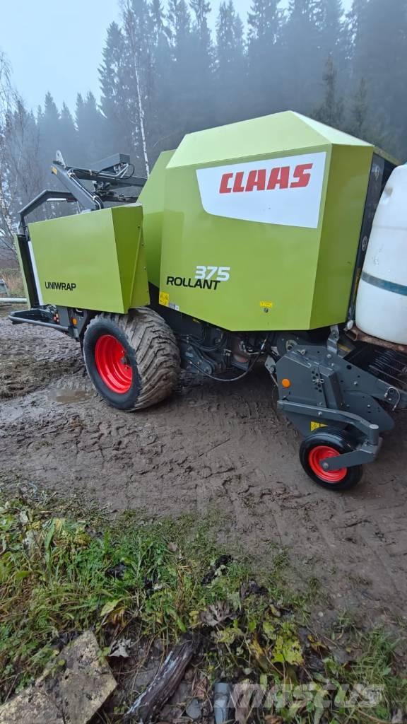 CLAAS 375 Uniwrap Rulo balya makinalari
