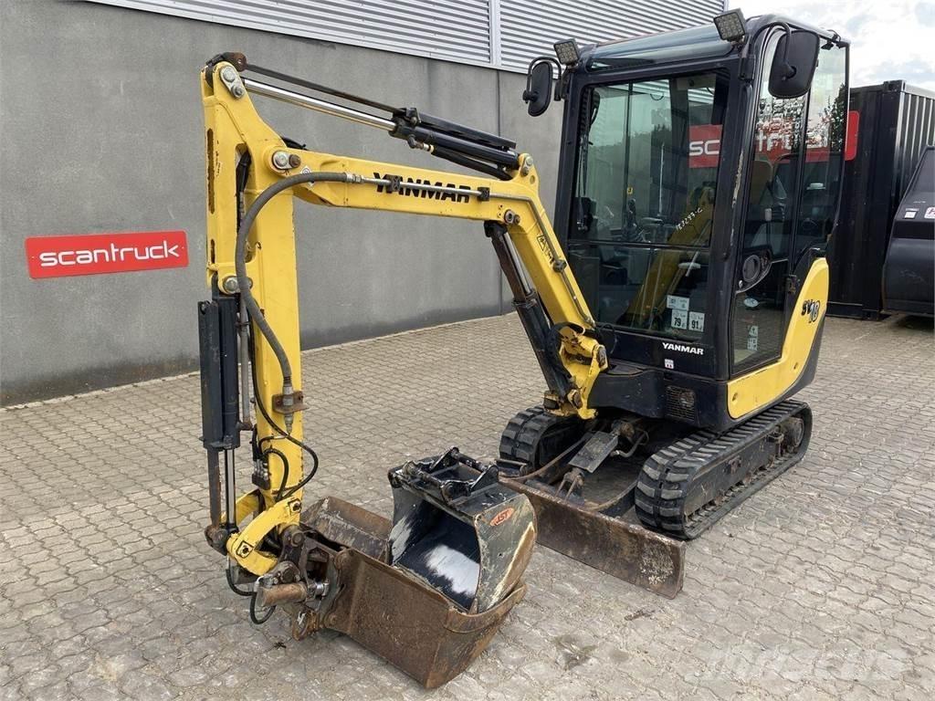 Yanmar SV18 Lastik tekerli ekskavatörler
