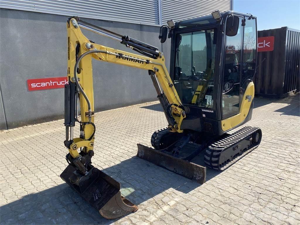 Yanmar SV18 Lastik tekerli ekskavatörler