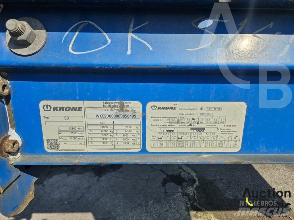Krone SD Perdeli yari çekiciler