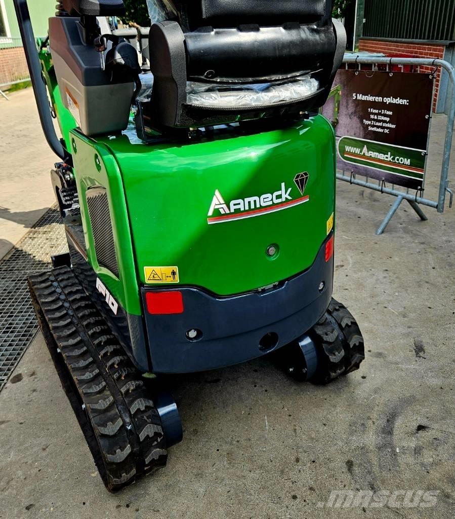 Aameck F10 Mini ekskavatörler, 7 tona dek