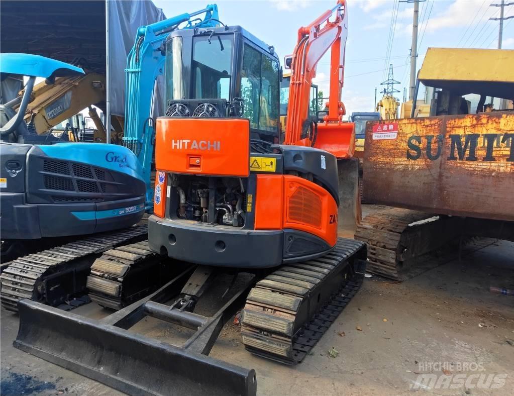Hitachi ZX55UR Mini ekskavatörler, 7 tona dek