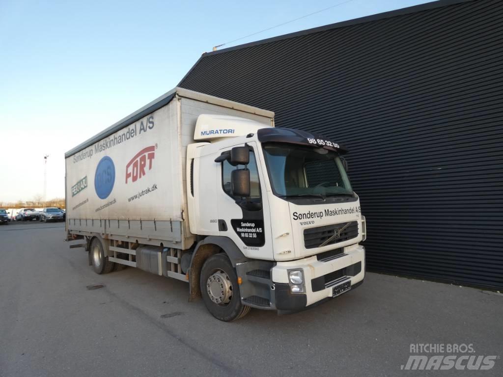 Volvo FE 280 Kayar tenteli kamyonlar