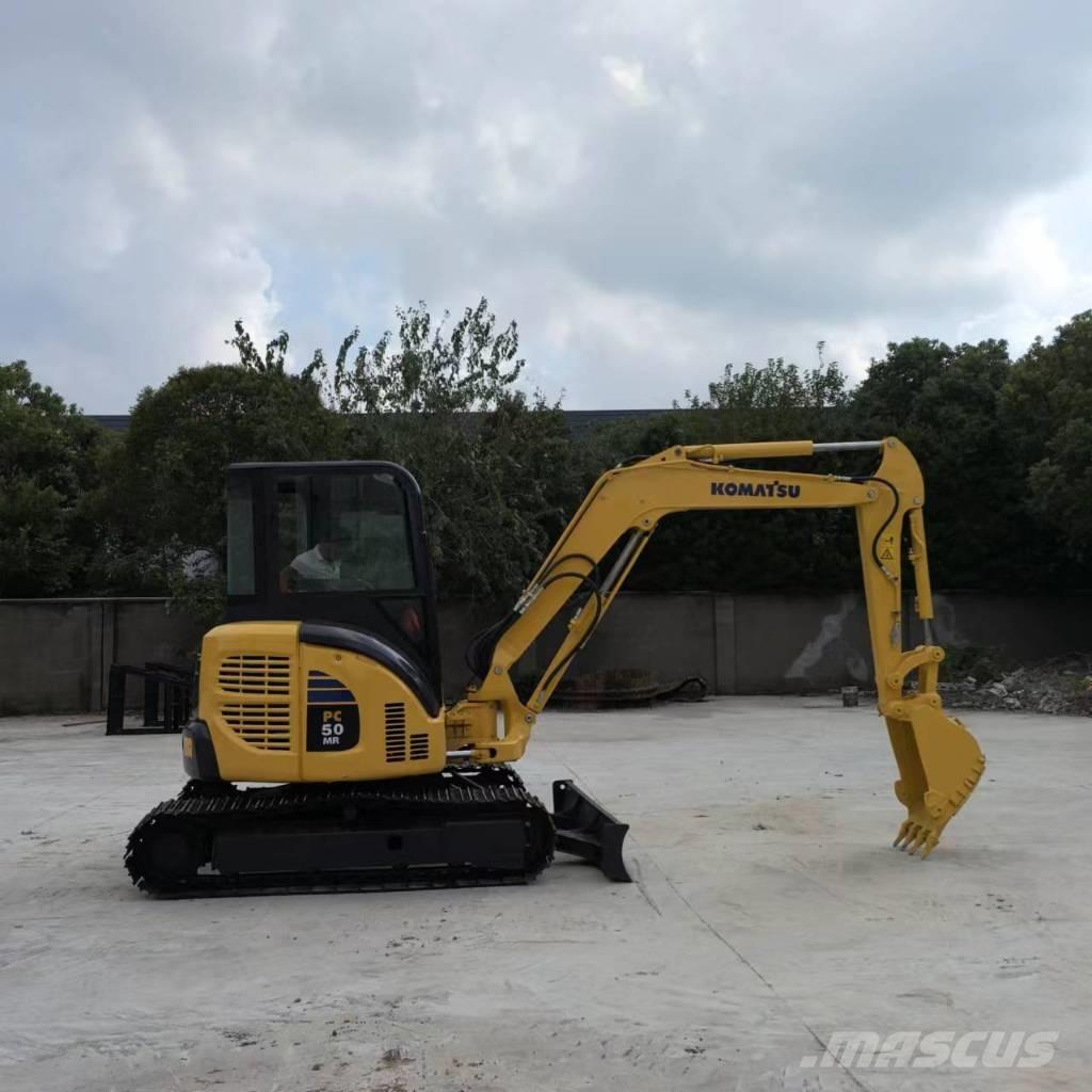 Komatsu PC 50 MR-2 Mini ekskavatörler, 7 tona dek