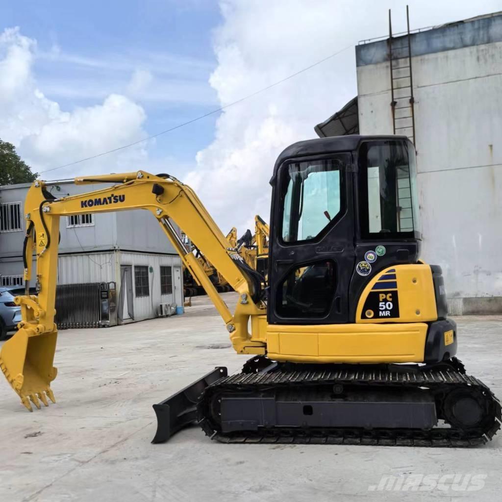 Komatsu PC 50 MR-2 Mini ekskavatörler, 7 tona dek