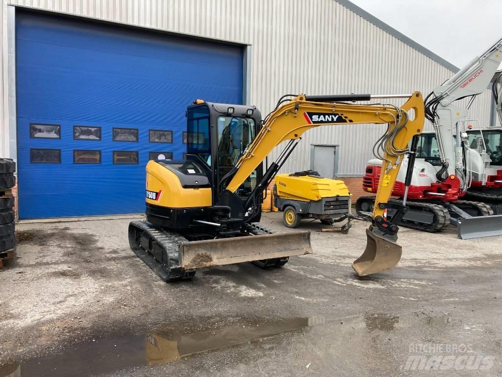 Sany SY 50 U Mini ekskavatörler, 7 tona dek