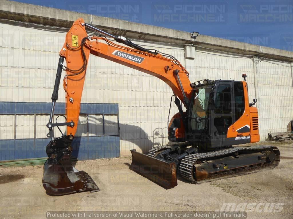 Doosan DX140LCR-7 Paletli ekskavatörler
