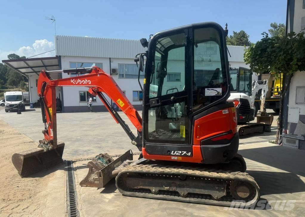 Kubota U 27-4 Mini ekskavatörler, 7 tona dek