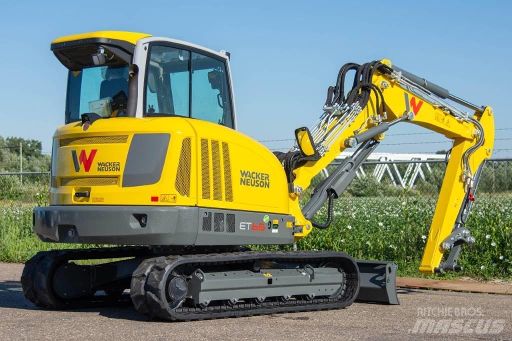Wacker Neuson ET65 Mini ekskavatörler, 7 tona dek