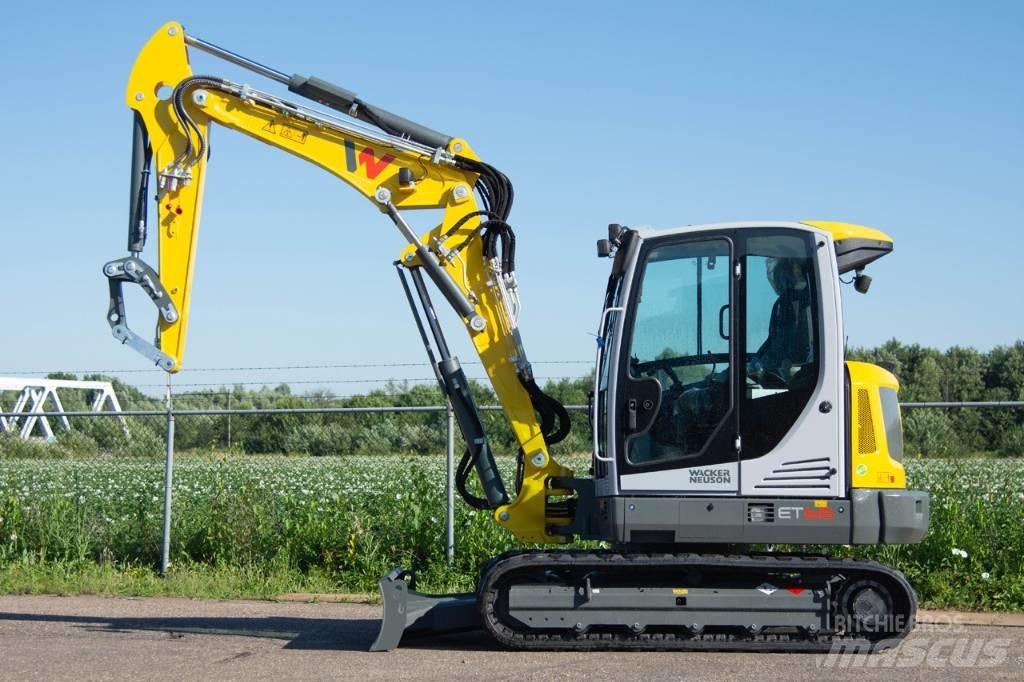 Wacker Neuson ET65 Mini ekskavatörler, 7 tona dek
