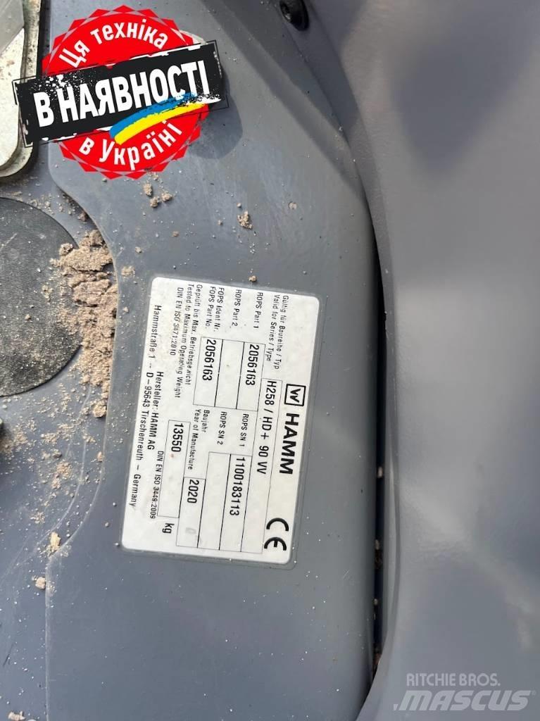 Hamm HD 90 VV Çift tamburlu silindirler