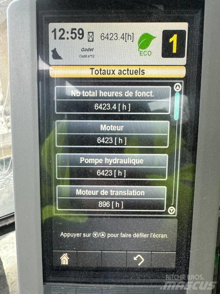 CAT 320 EL Paletli ekskavatörler