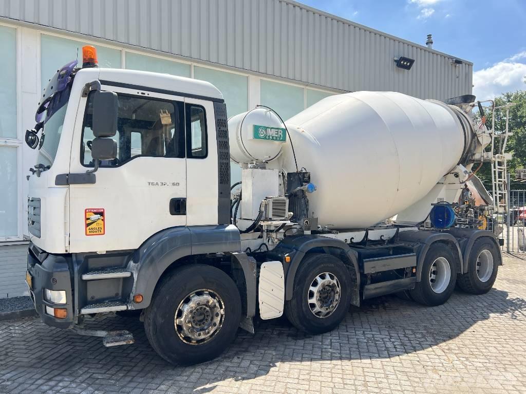 MAN TGA 32.360       9m3 Transmikserler
