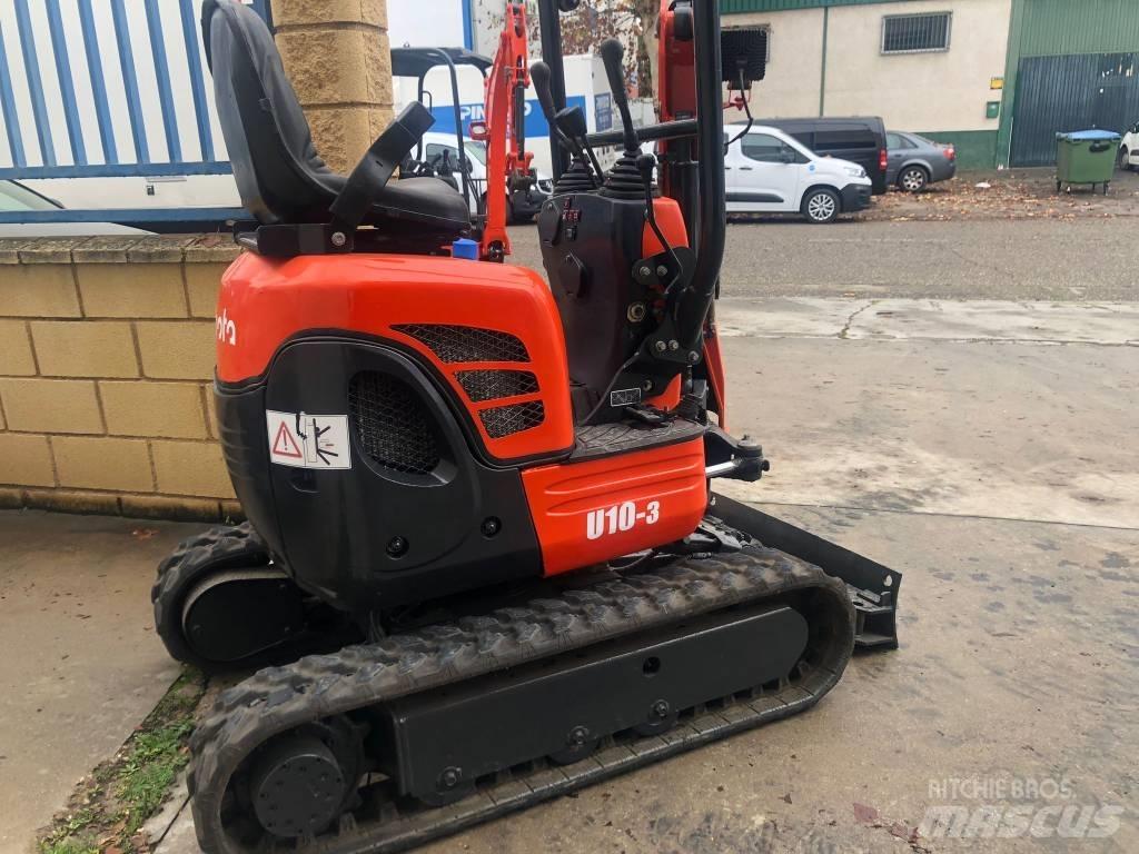 Kubota U 10-3 Mini ekskavatörler, 7 tona dek