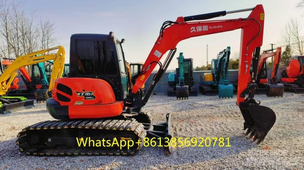 Kubota KX 161 Mini ekskavatörler, 7 tona dek