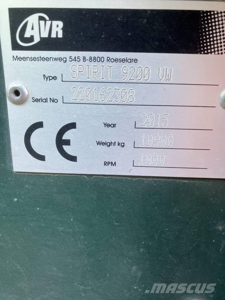 AVR 9200 Patates hasat makinalari
