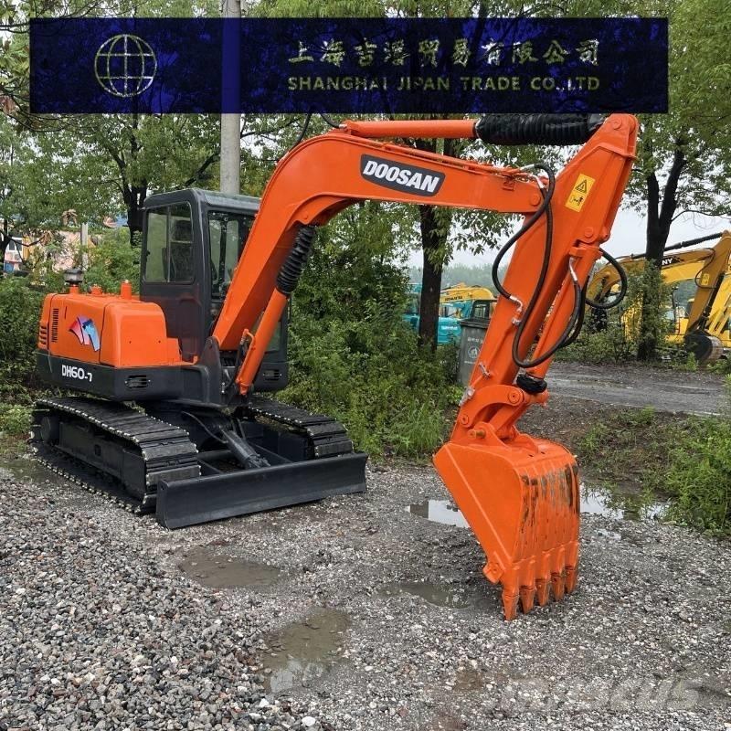 Doosan DH 60-7 Mini ekskavatörler, 7 tona dek