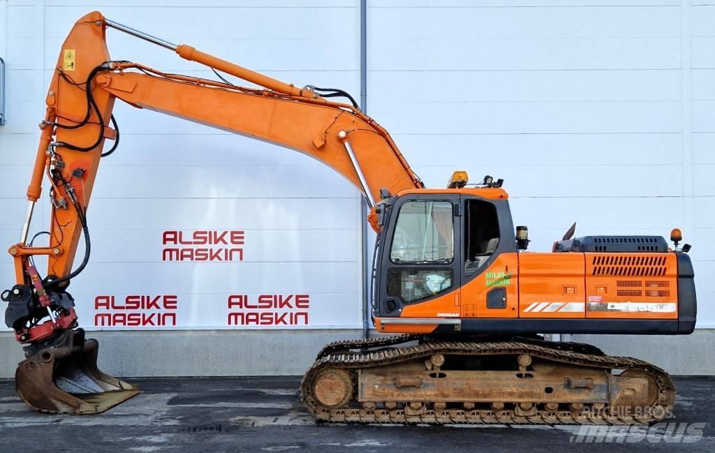 Doosan DX 255 LC-3 Paletli ekskavatörler