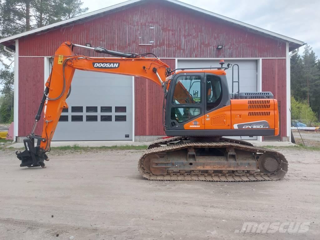 Doosan DX160LCH-5 Paletli ekskavatörler