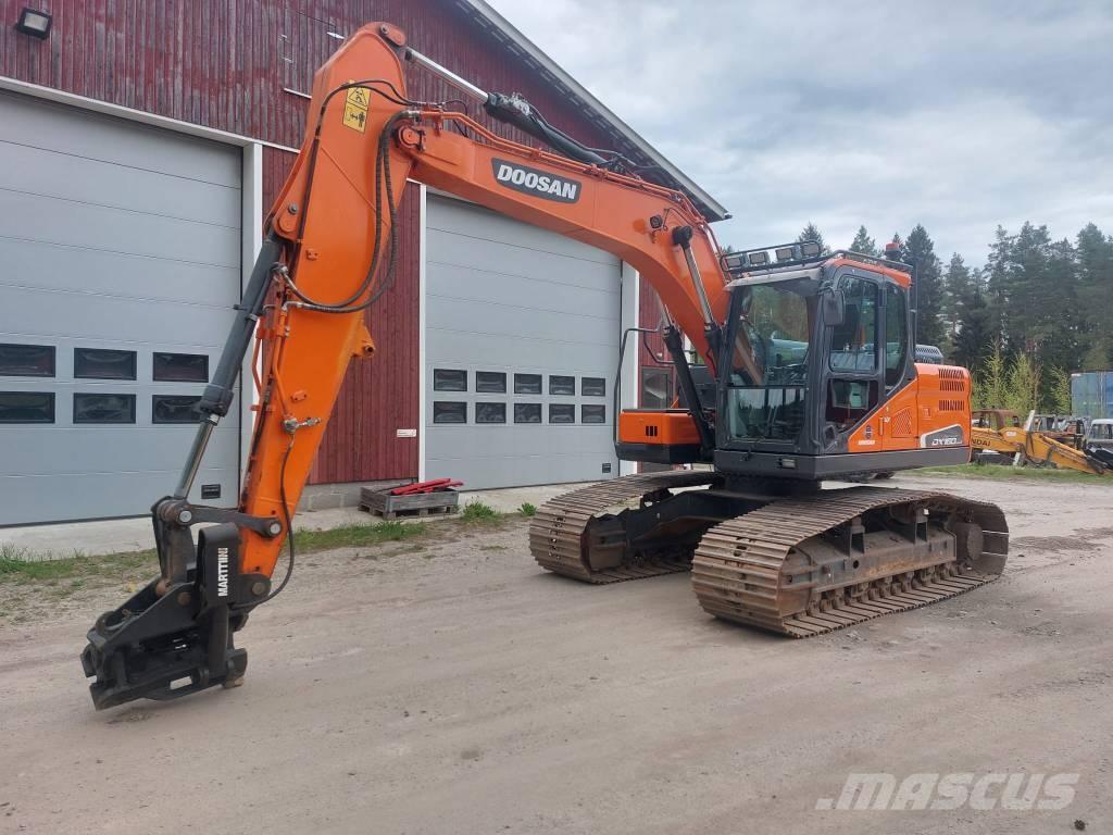 Doosan DX160LCH-5 Paletli ekskavatörler