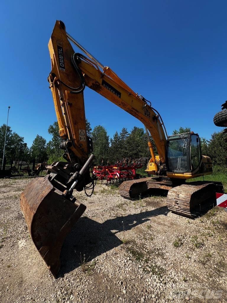 JCB JS 220 Paletli ekskavatörler