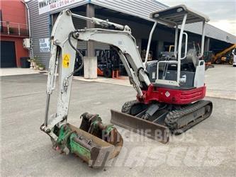 Takeuchi TB 23 Mini ekskavatörler, 7 tona dek