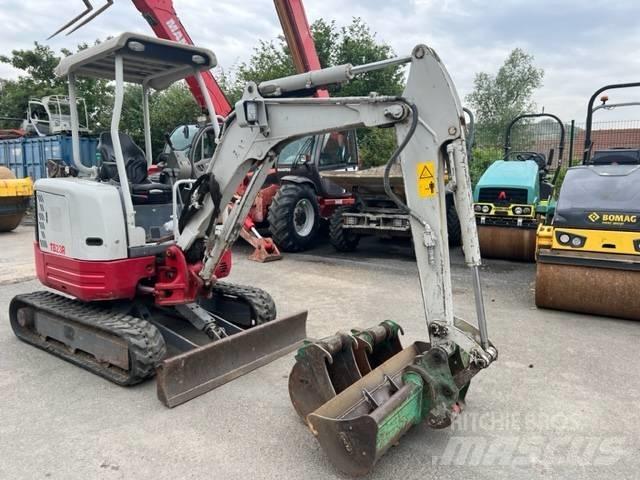 Takeuchi TB 23 Mini ekskavatörler, 7 tona dek