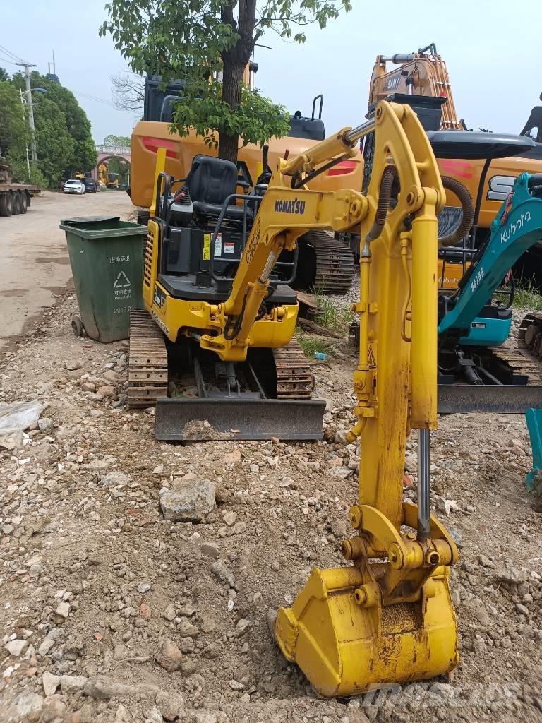 Komatsu PC 18 Paletli ekskavatörler