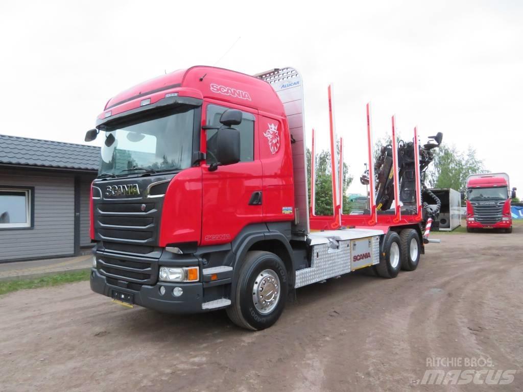 Scania R 450 Tomruk kamyonlari