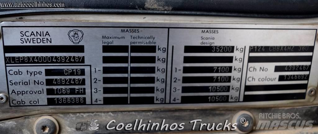 Scania 124C 360 Damperli kamyonlar