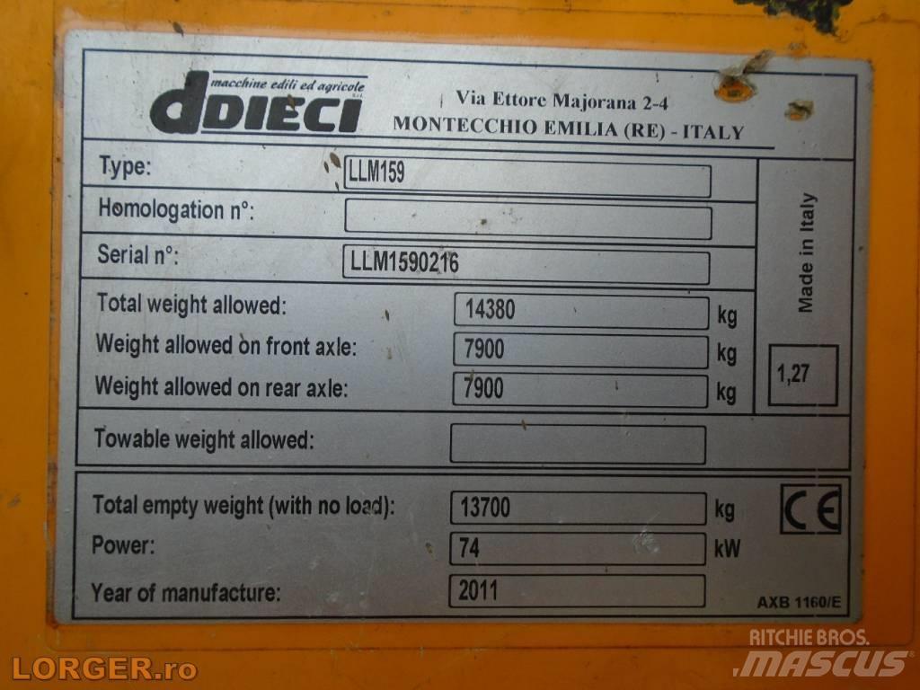Dieci Pegasus 38.16 Teleskopik yükleyiciler