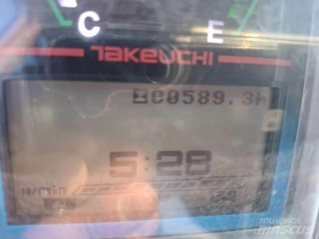 Takeuchi TB225LSA Mini ekskavatörler, 7 tona dek