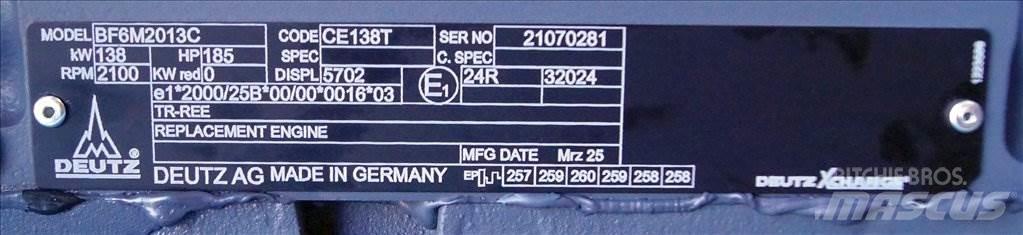 Deutz AG BF6M2013C Motorlar