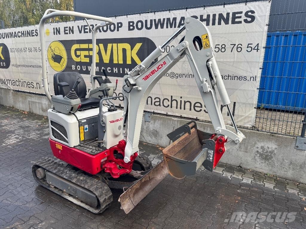 Takeuchi TB 210 Mini ekskavatörler, 7 tona dek