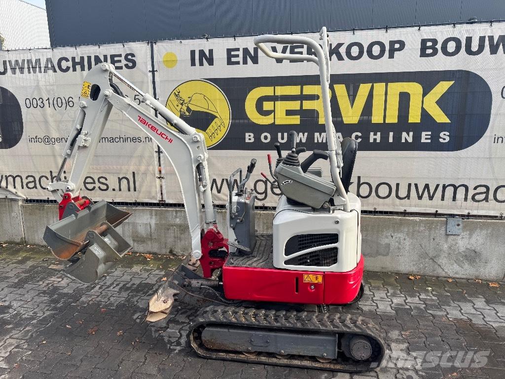 Takeuchi TB 210 Mini ekskavatörler, 7 tona dek