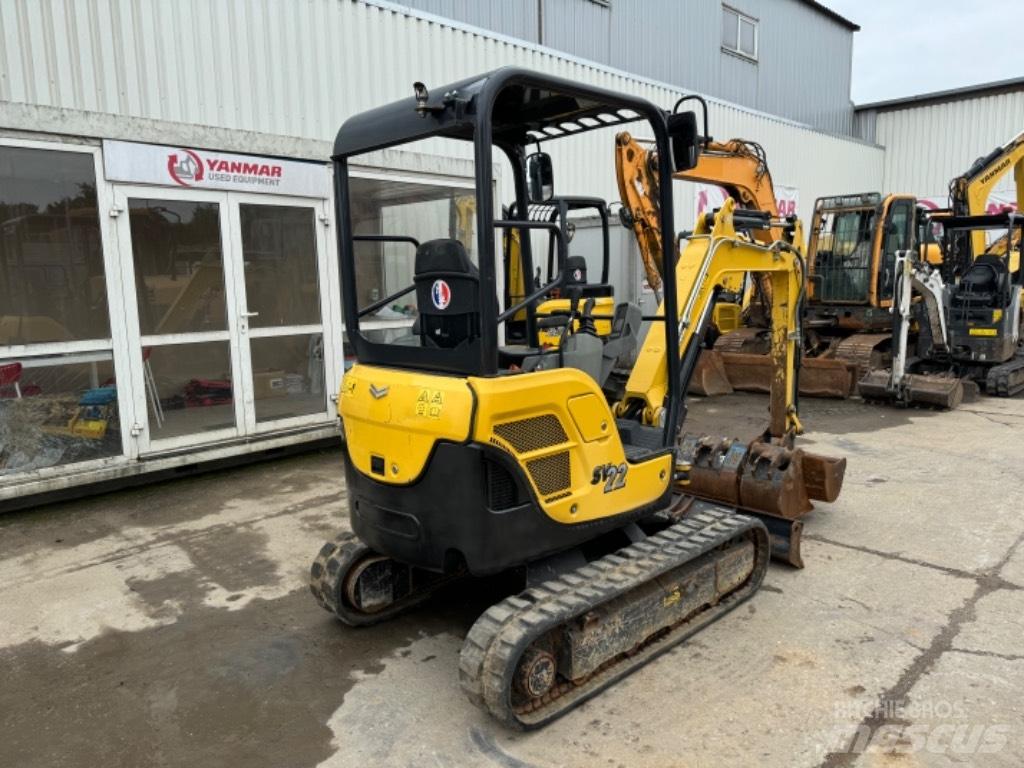 Yanmar SV22 (01310) Mini ekskavatörler, 7 tona dek