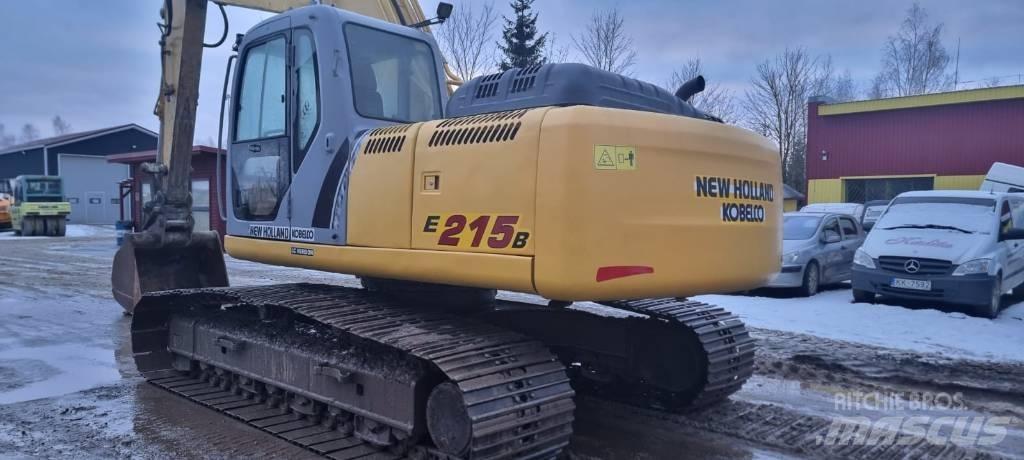 New Holland 215 B Paletli ekskavatörler