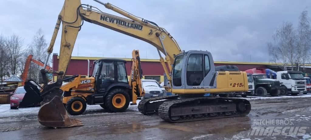 New Holland 215 B Paletli ekskavatörler