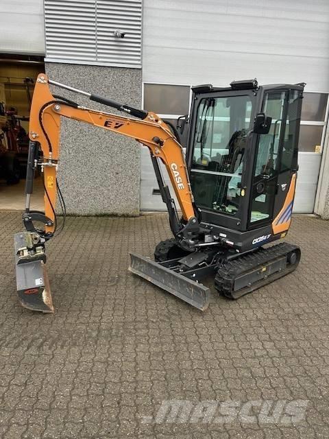 CASE CX 25 EV Mini ekskavatörler, 7 tona dek