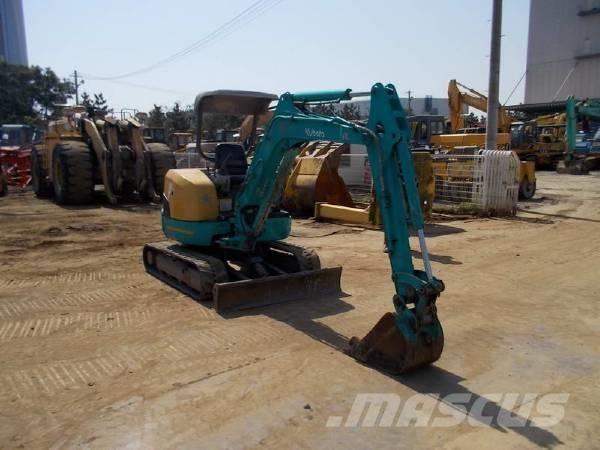 Kubota U-30-3 Mini ekskavatörler, 7 tona dek