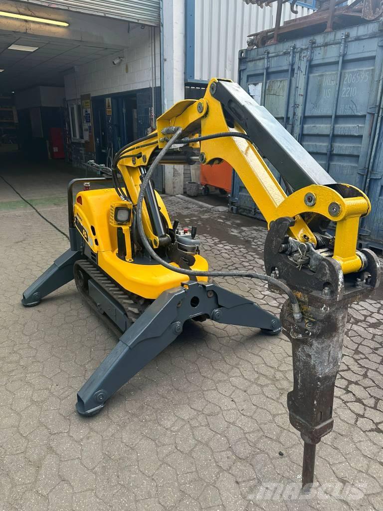 Brokk 90 Mini ekskavatörler, 7 tona dek