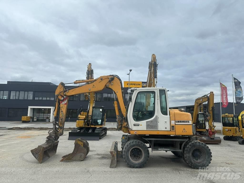 Liebherr A 309 Lastik tekerli ekskavatörler