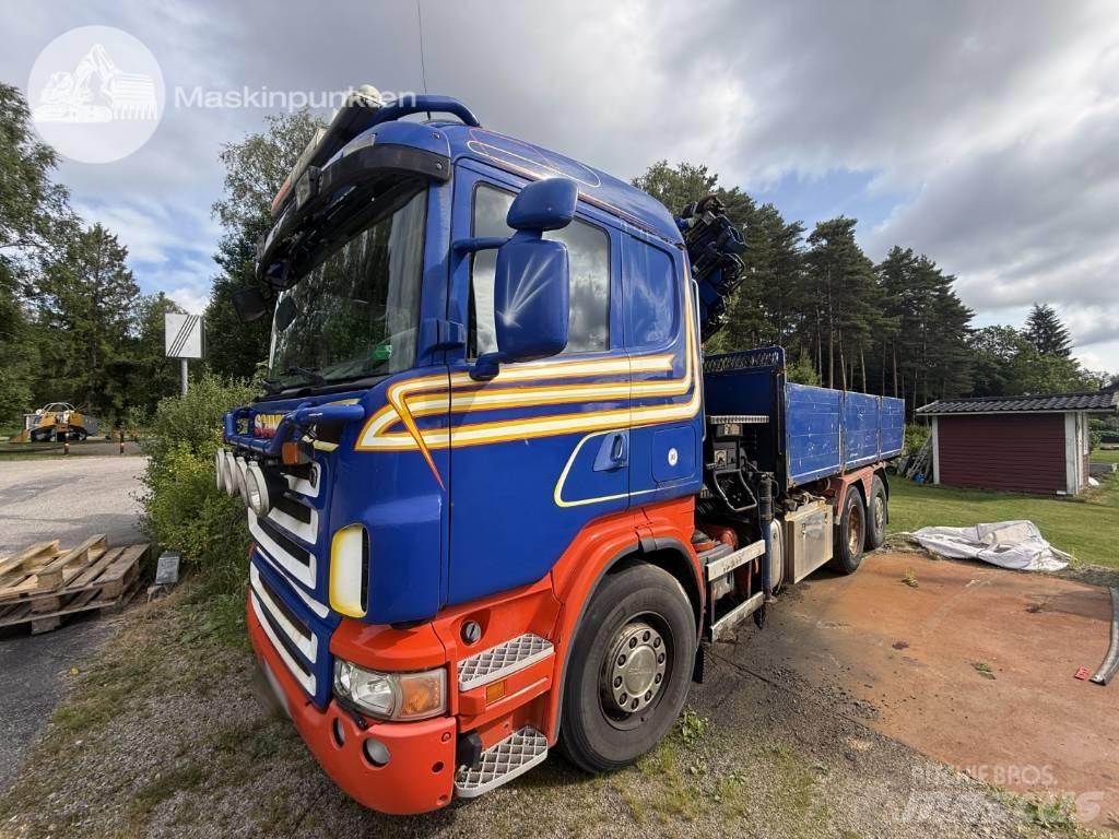 Scania R 420 LB Araç üzeri vinçler