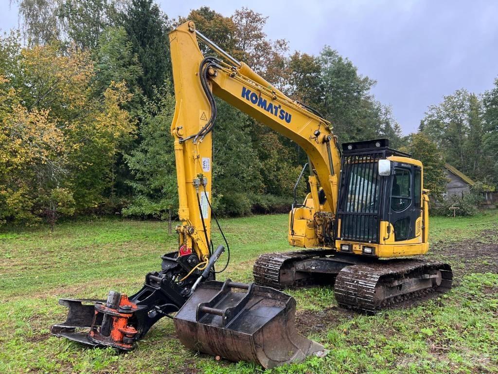 Komatsu PC138US-11 Paletli ekskavatörler