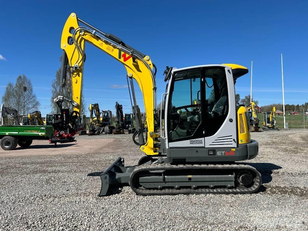 Wacker Neuson ET65 Mini ekskavatörler, 7 tona dek