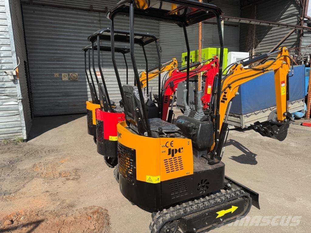 JPC HT 12 Mini ekskavatörler, 7 tona dek