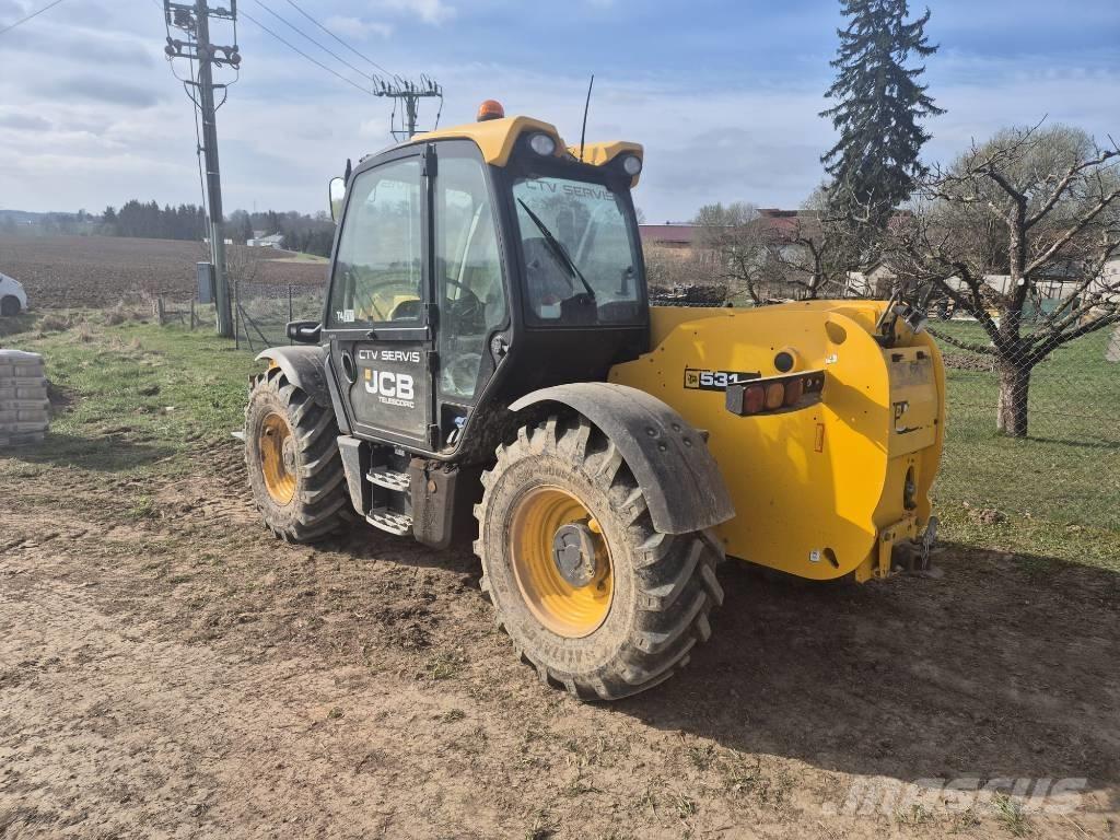 JCB 531-70 Agri Tarimsal teleskopik yükleyiciler