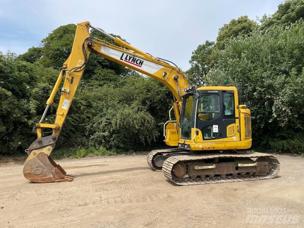 Komatsu PC 138 US-11 Paletli ekskavatörler